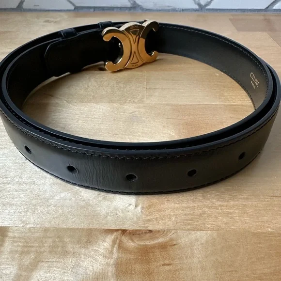 Celine Medium Triomphe Belt - Picture 6 of 9